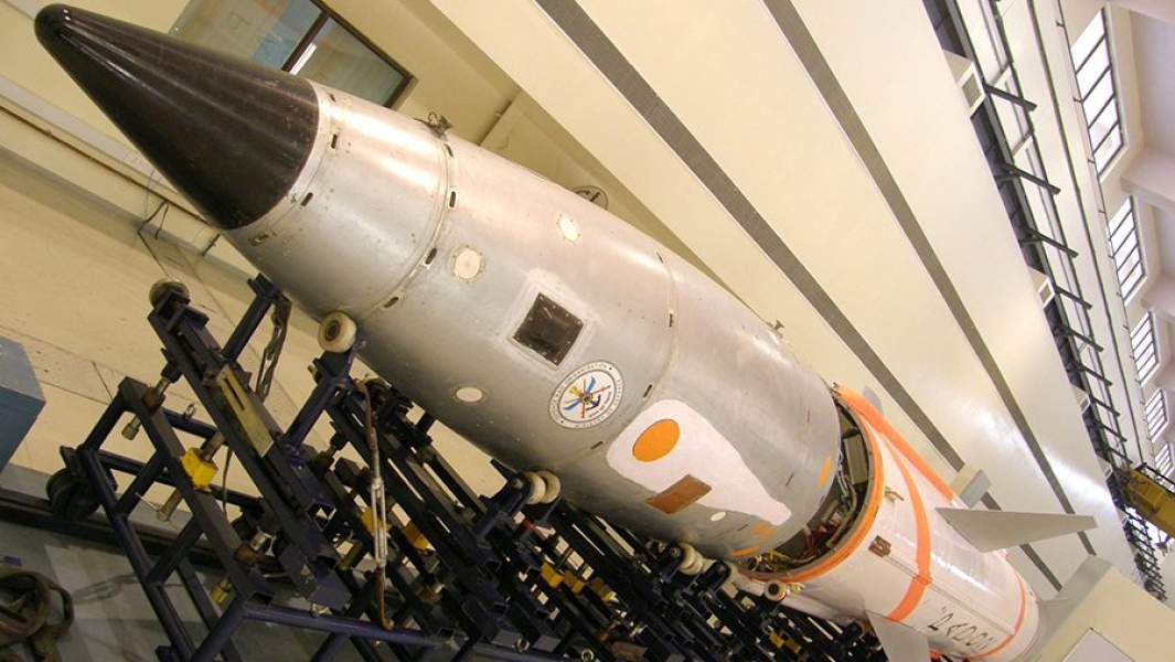Экзоатмосферный перехватчик PAD (Prithvi Air Defence), который является частью индийской программы противоракетной обороны