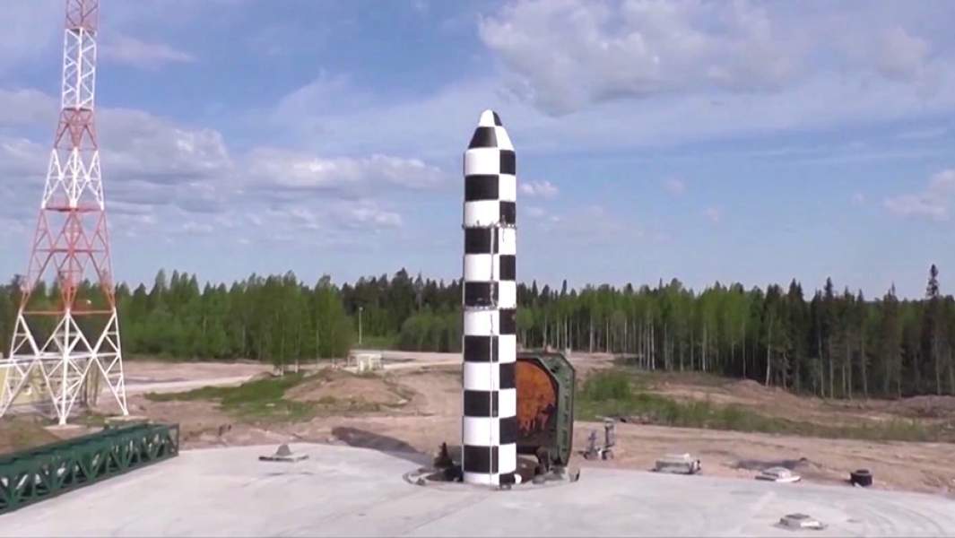 Испытание баллистической ракеты «Сармат»