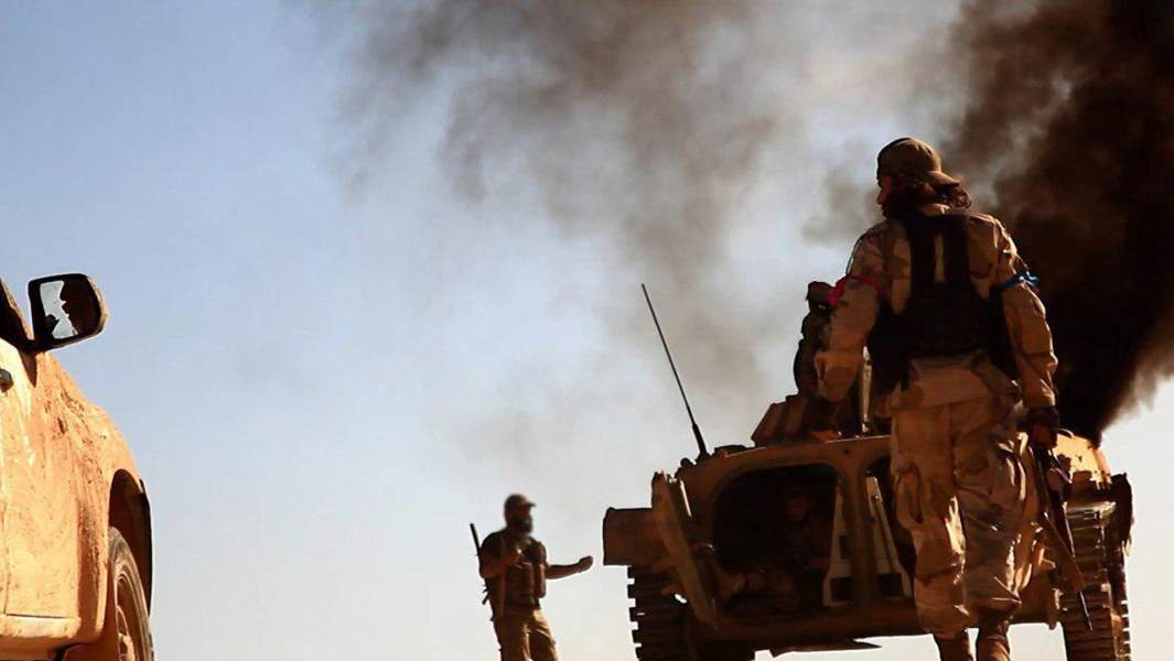 Fighting east of Hama