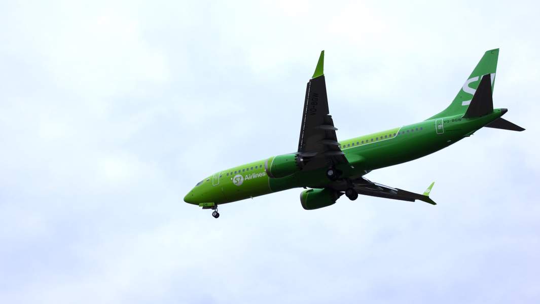 Boeing 737 Max 8 в России для S7 Airlines