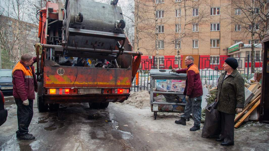 вывоз мусра