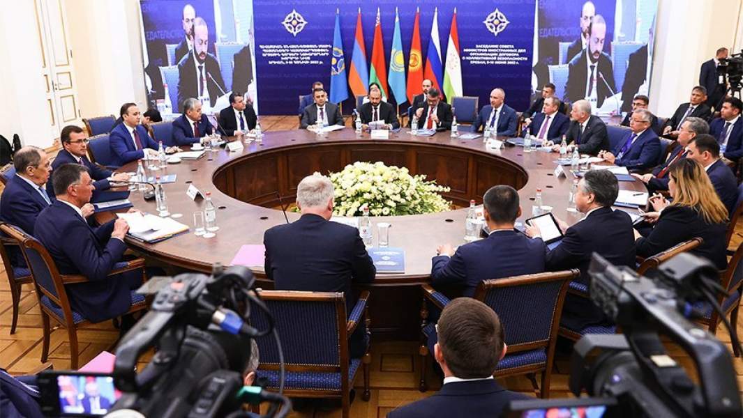 Заседание Совета министров иностранных дел ОДКБ в Ереване