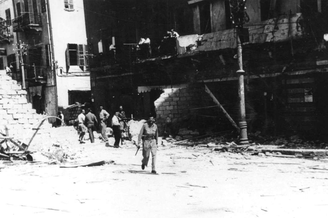 Еврейские солдаты занимают Хайфу, 1948 год