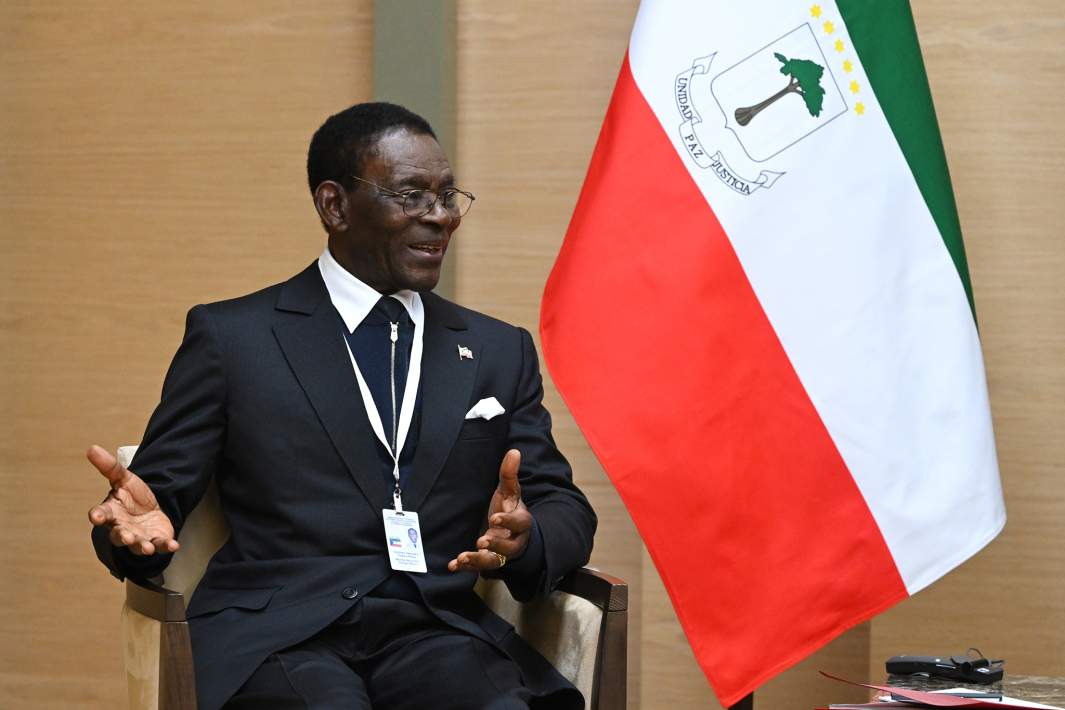 Президент Экваториальной Гвинеи Теодоро Обианг Нгема Мбасого