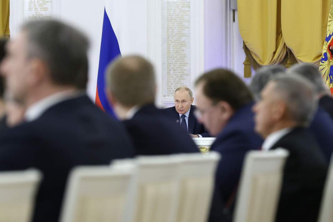 Президент РФ Владимир Путин проводит заседание Государственного Совета в Кремле