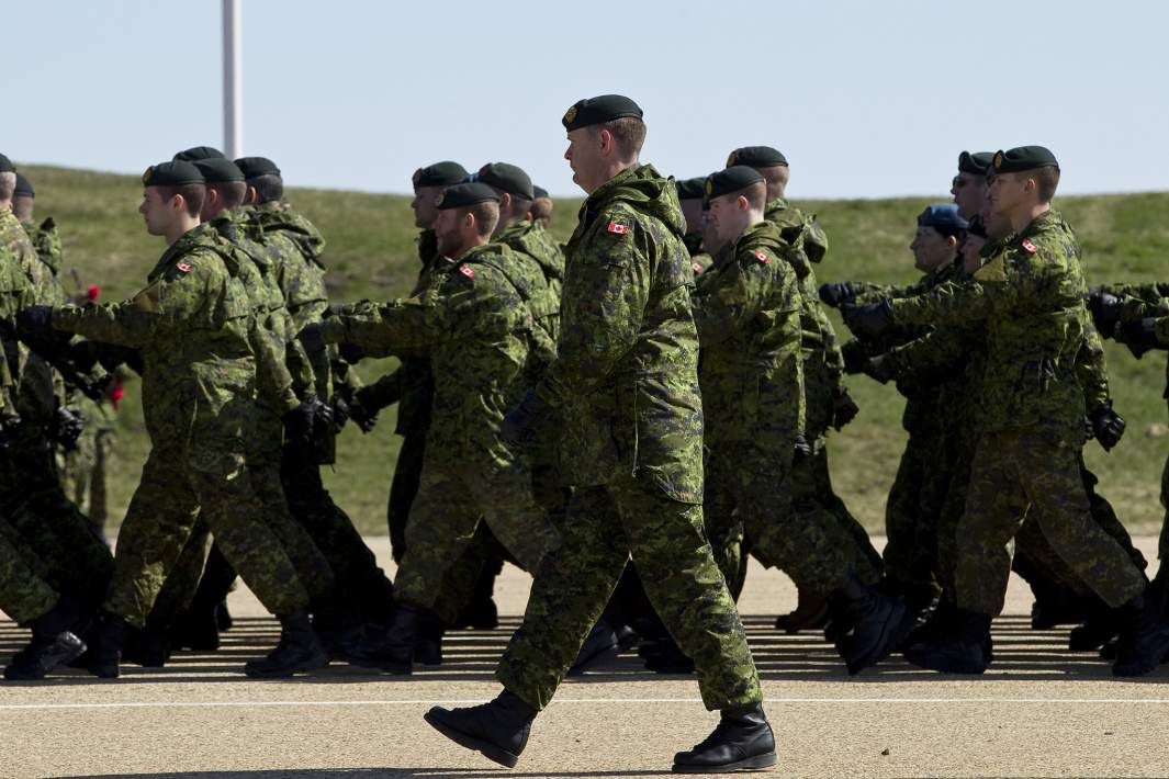 Канадские солдаты