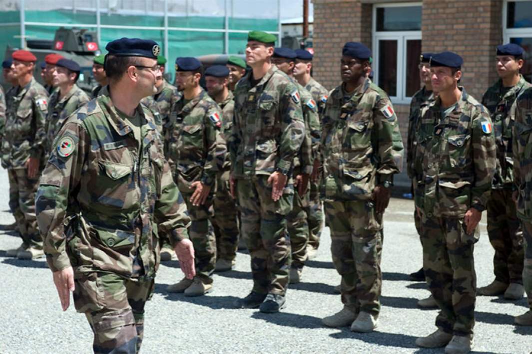 Солдаты французской армии