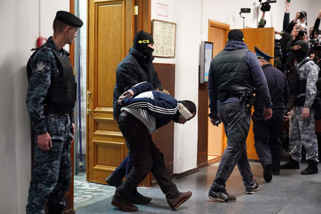 Саидакрами Рачабализода, подозреваемый в теракте в подмосковном «Крокус Сити Холле», в Басманном суде