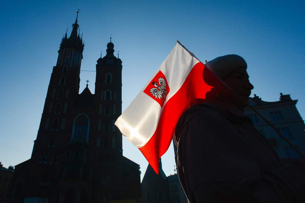 Польский флаг