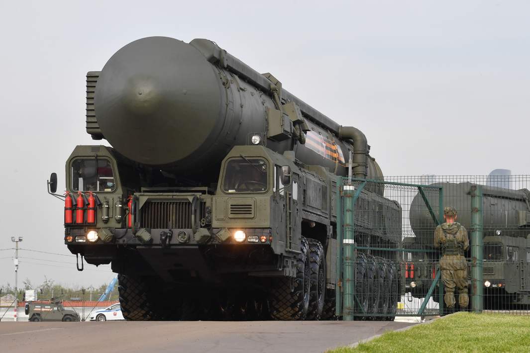Российский стратегический ракетный комплекс "Ярс"