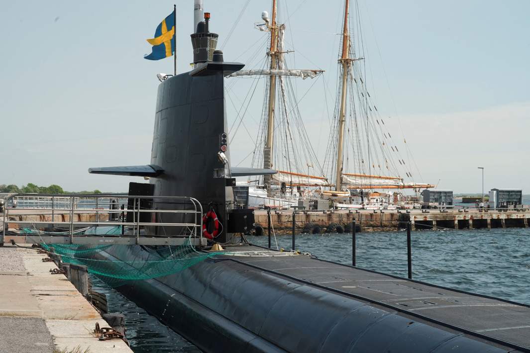 Шведская подводная лодка