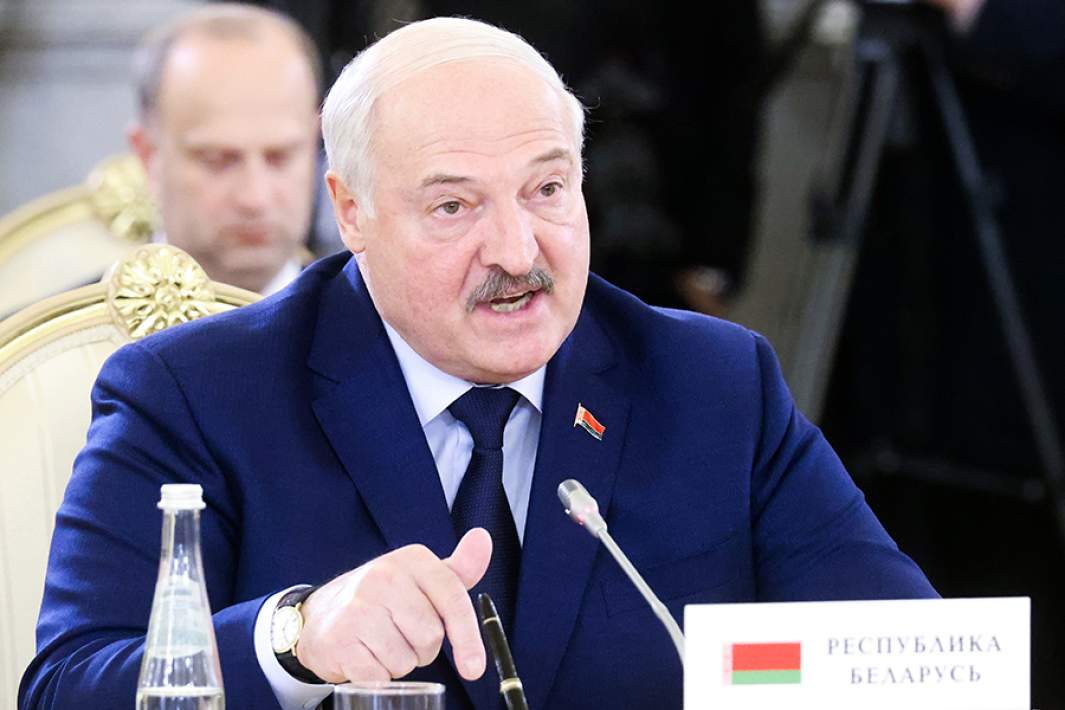 Александр Лукашенко во время заседания Высшего Евразийского экономического совета (ЕАЭС) в расширенном составе в Кремле