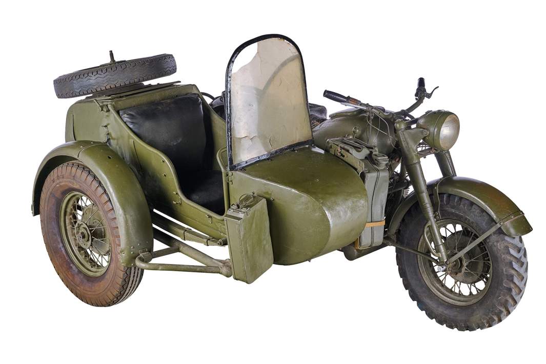 Мотоцикл дорожный тяжёлого класса ТМЗ-53 с коляской