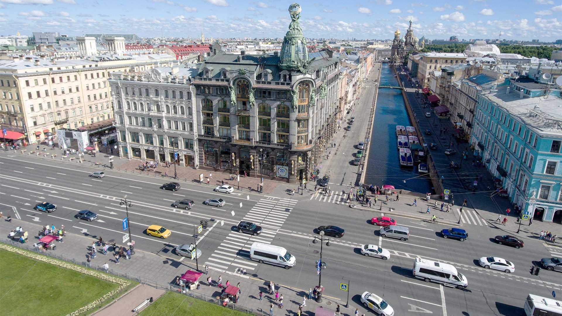 Невский проспект Санкт-Петербург 2020 летом
