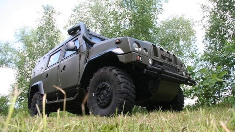 Новые автомобили готовы для российской армии