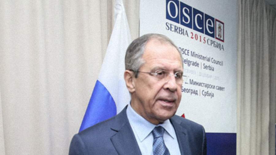 Лавров призвал ОБСЕ к всеобщей борьбе с терроризмом