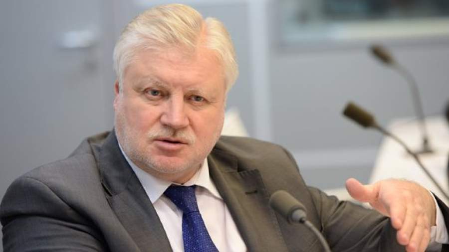 Миронов: «Задача-минимум — обогнать КПРФ, максимум — «Единую Россию»