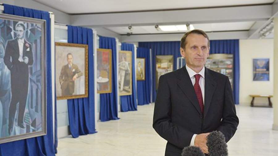 Сергей Нарышкин вернулся во внешнюю разведку