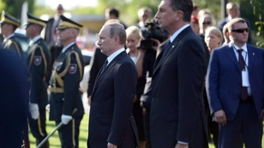 Путин поблагодарил словенский народ за бережное отношение к истории