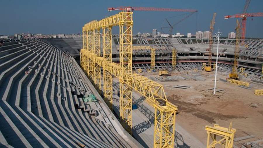Калининградский стадион к ЧМ-2018 готов на 40%
