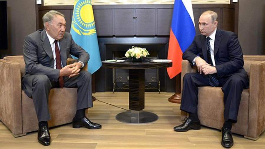 Путин поблагодарил Назарбаева за восстановление отношений с Турцией