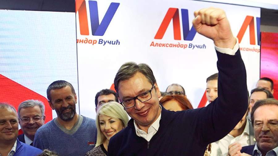 Александр Вучич вышел на президентский уровень