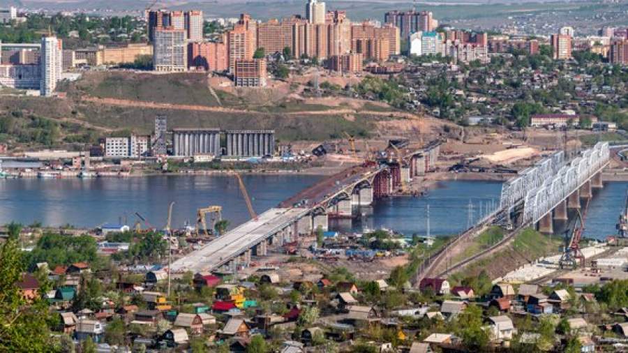 Счетная палата обнаружила в Красноярске всего «полмоста» через Енисей