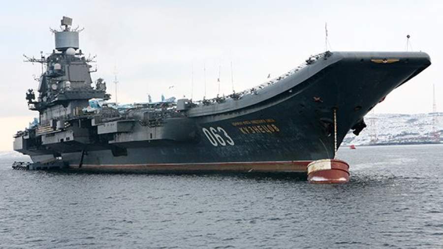 Под авианосец «Адмирал Кузнецов» построят уникальный док
