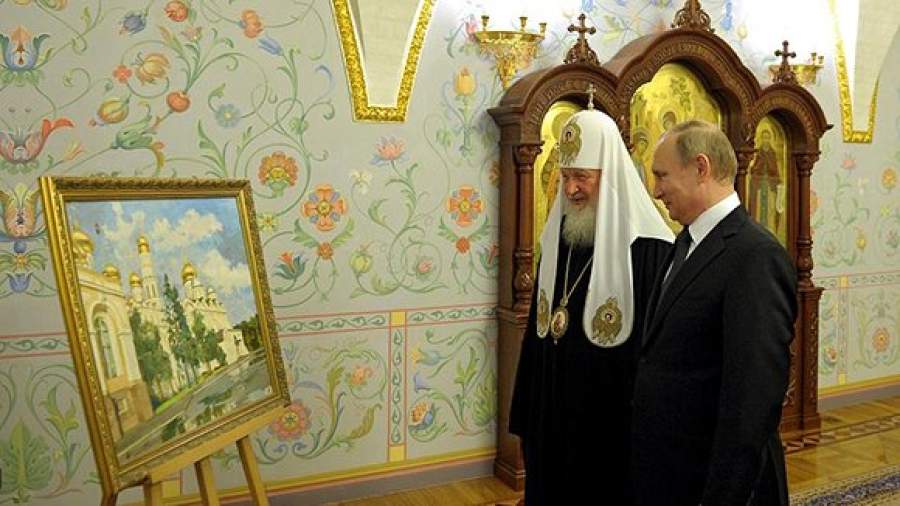Президент поздравил патриарха
