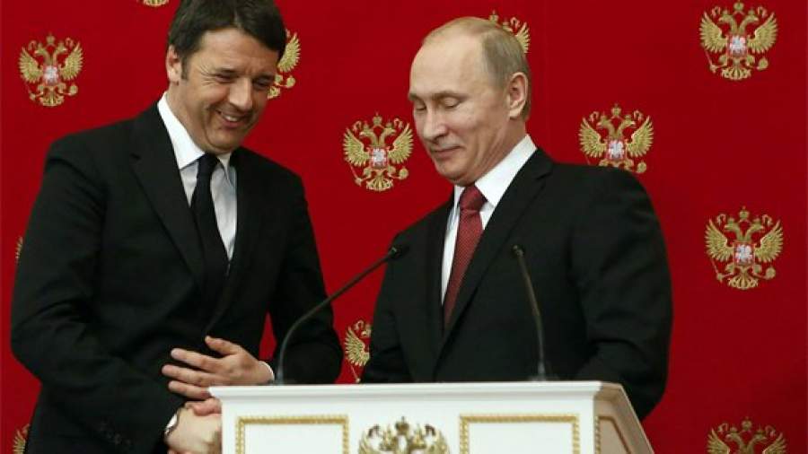 Итальянский премьер попросит Путина отменить продовольственное эмбарго