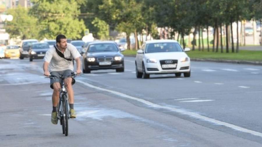 Из-за велодорожек сузят 16 улиц в центре Москвы