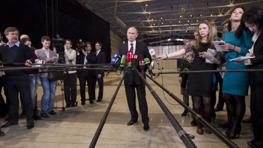 Путин повышает рейтинги СМИ
