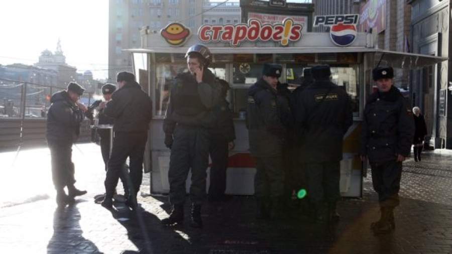 Полицейских на митингах будут хорошо кормить