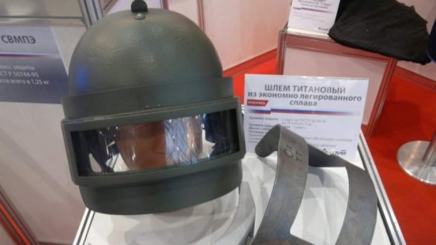 Спецназ получил шлемы из вторсырья