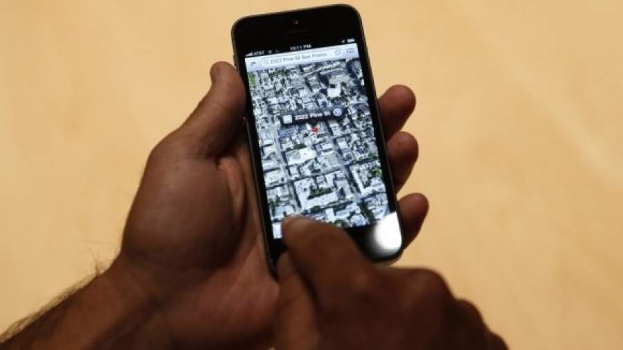 Карты Apple раскрыли секретные объекты