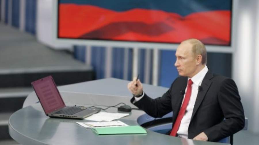 Владимир Путин вышел на связь с гражданами