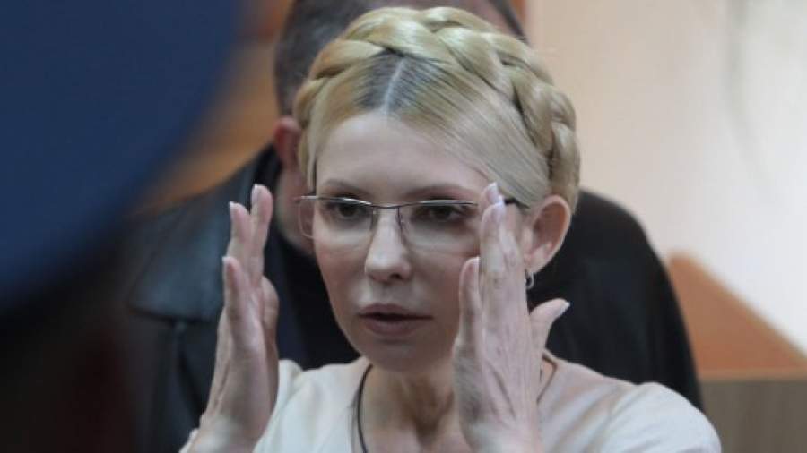 Тимошенко судят прямо в камере