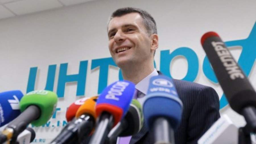 Прохоров стал неожиданным кандидатом