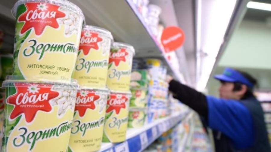 Запрещенные литовские продукты останутся в российских магазинах
