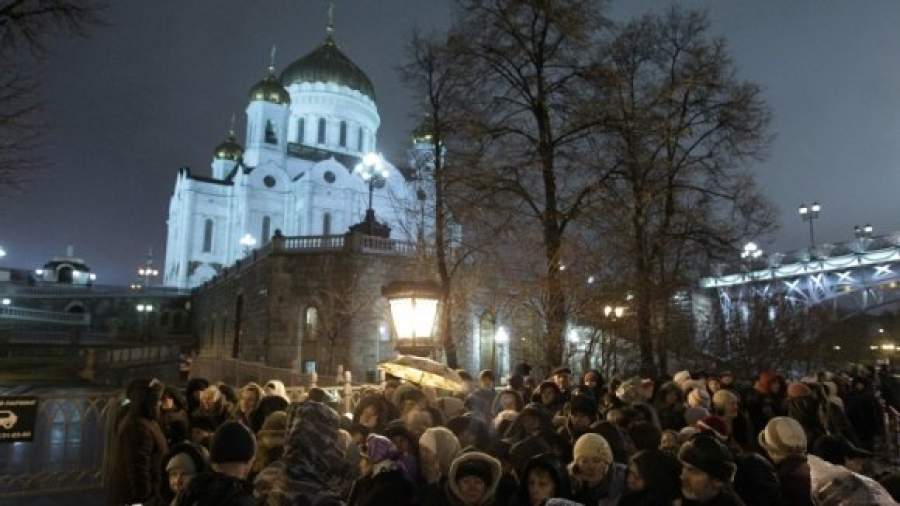 Пояс Богородицы будет открыт для паломников до вечера воскресенья