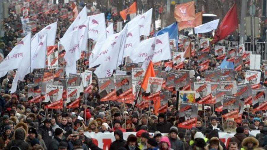 Во время марша ни один подлец не пострадал