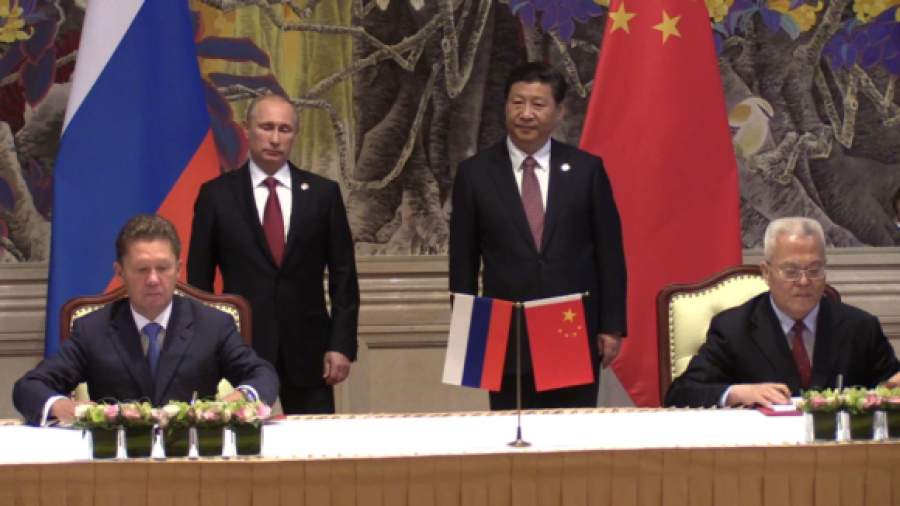 Путин добился газового контракта с Китаем