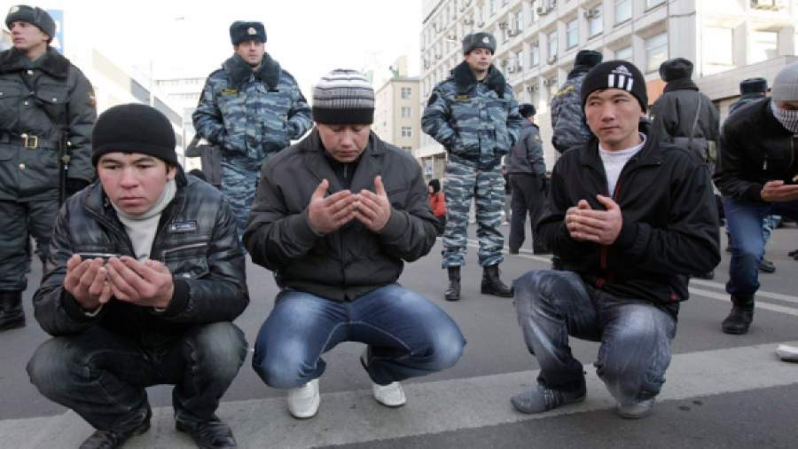 В Курбан-байрам планируют отлавливать нелегальных мигрантов