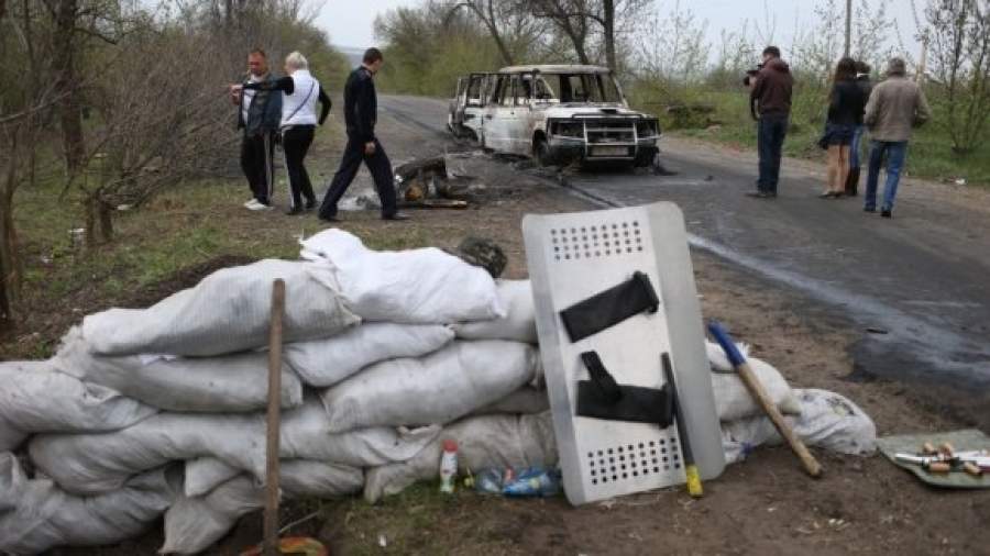 В Славянске снова пролилась кровь