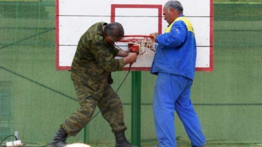 Военные строители снимают погоны