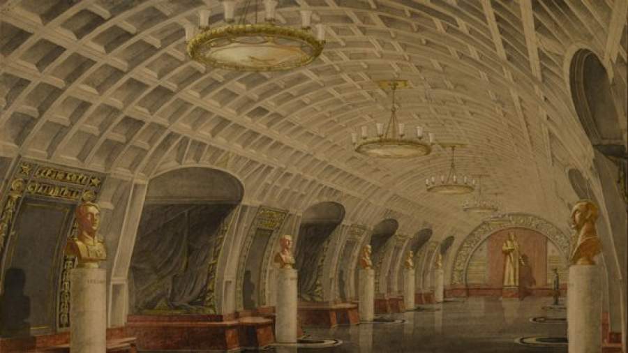 Книга о московском метро познакомит с нереализованными проектами