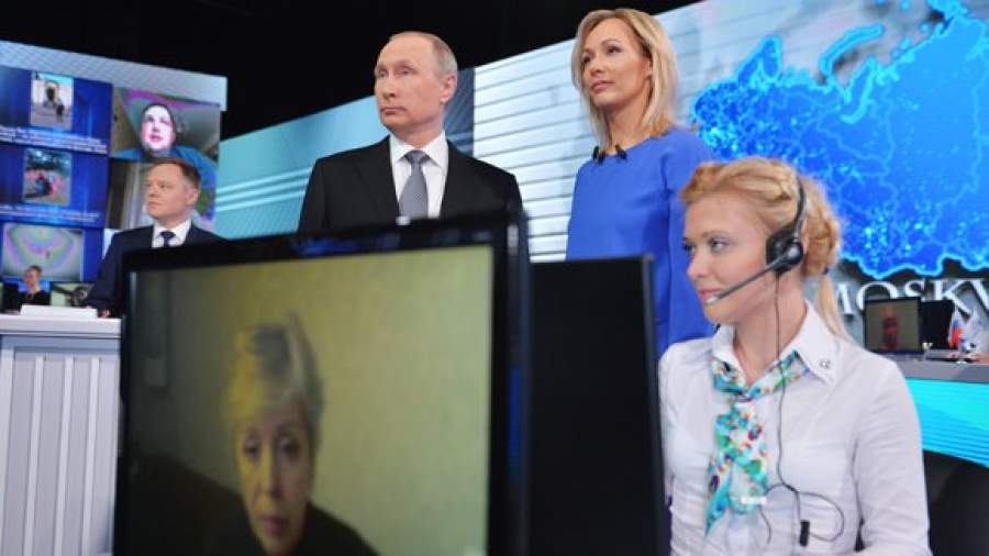 «Прямая линия» Владимира Путина