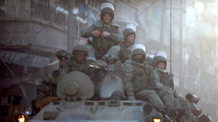 Российские военные прикрывают сирийских христиан