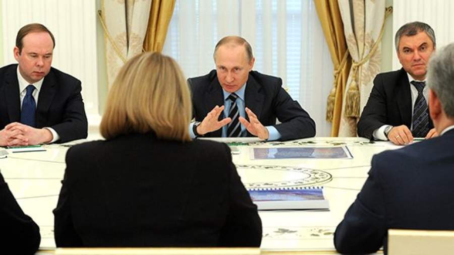 Владимир Путин подготовил уравнение для руководителей-двоечников