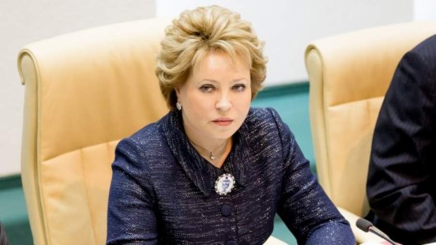 Валентина Матвиенко посетит Израиль и Палестину